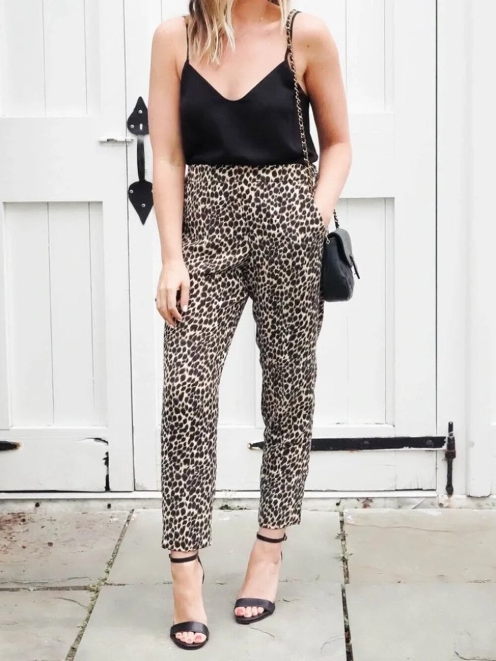 J. Crew Jamie Pant | Leopard Print | Elastic Waist Ankle Pant | Size 2